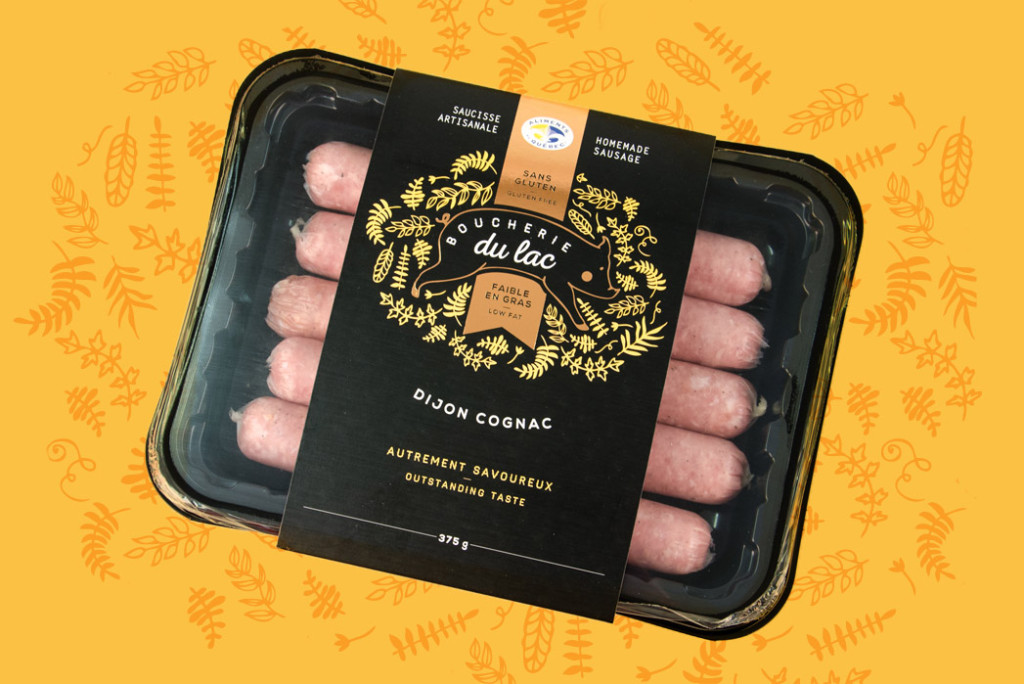 Dijon cognac - Saucisse artisanale - Boucherie du Lac