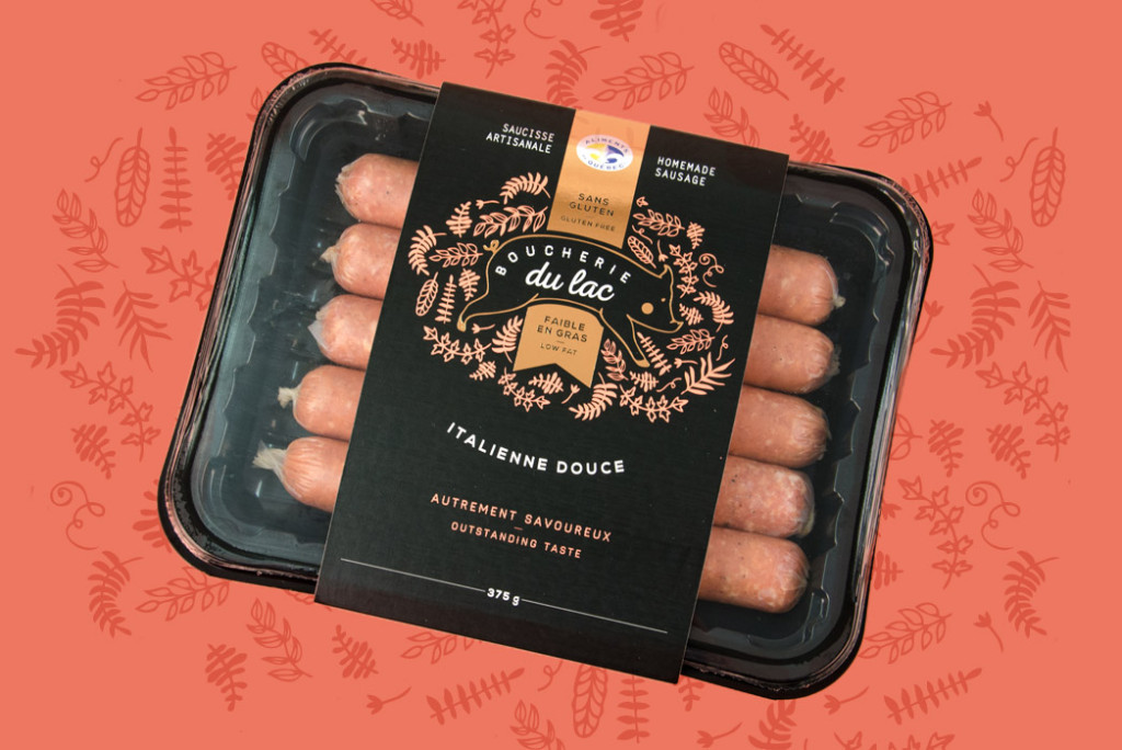 Italienne douce - Saucisse artisanale - Boucherie du Lac
