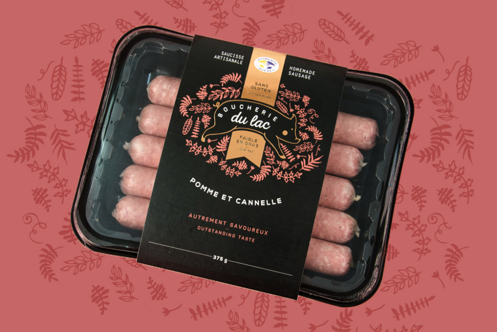 Pomme et cannelle - Saucisse artisanale - Boucherie du Lac